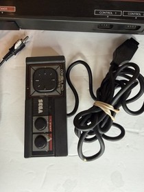 Sega Master System Model 3010 -Black Console - Cleaned & Tested 1 Controller