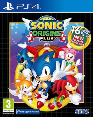 Sonic Origins Plus PS4 Playstation 4 Brand New Sealed