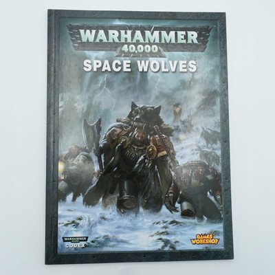Warhammer 40k Codex Space Wolves 2009 Vintage Bundeswehr Buch