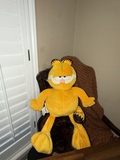 Giant VINTAGE Garfield Stuffed Animal Plush 1978, 1981 25 Huge Big Toy