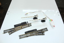 Vintage Model Railroad HO Components Lot Switches Gate Control Parts Repair