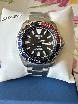 SEIKO Prospex 200M Air Divers Mens Watch PADI Samurai Special Edition 4R35-01X0