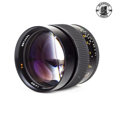 Contax Carl Zeiss Planar T* 85mm f⁄1.4 C⁄Y Mount GOOD+ |