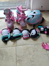 Hello Kitty EZ Roll Adjustable Roller Skates by Roller Derby, Size 11-2