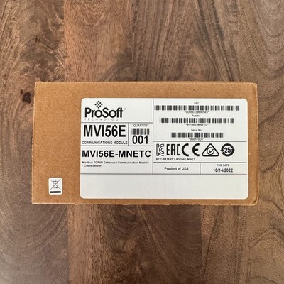 ProSoft Technology MVI56E-MNETC Modbus TCP/IP Module New Factory Sealed