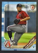 2019 Bowman - Prospects Jon Duplantier #BP-67 Sky Blue /499 (RC)