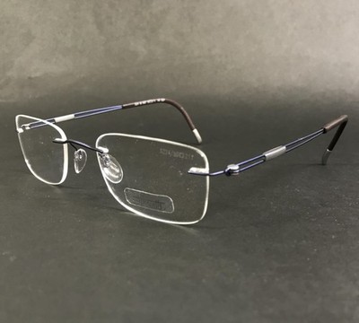 Silhouette Brillengestell 5224 40 6057 Titan Next Gen Admiral Blue 50-21-140