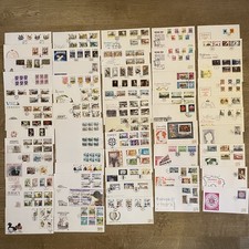 56 x Jersey First Day Cover Stamps • Addressed • Vintage 1979-1991