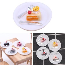 Dollhouse Cake Dish Dollhouse Miniature Dollhouse Kitchen Accessories for