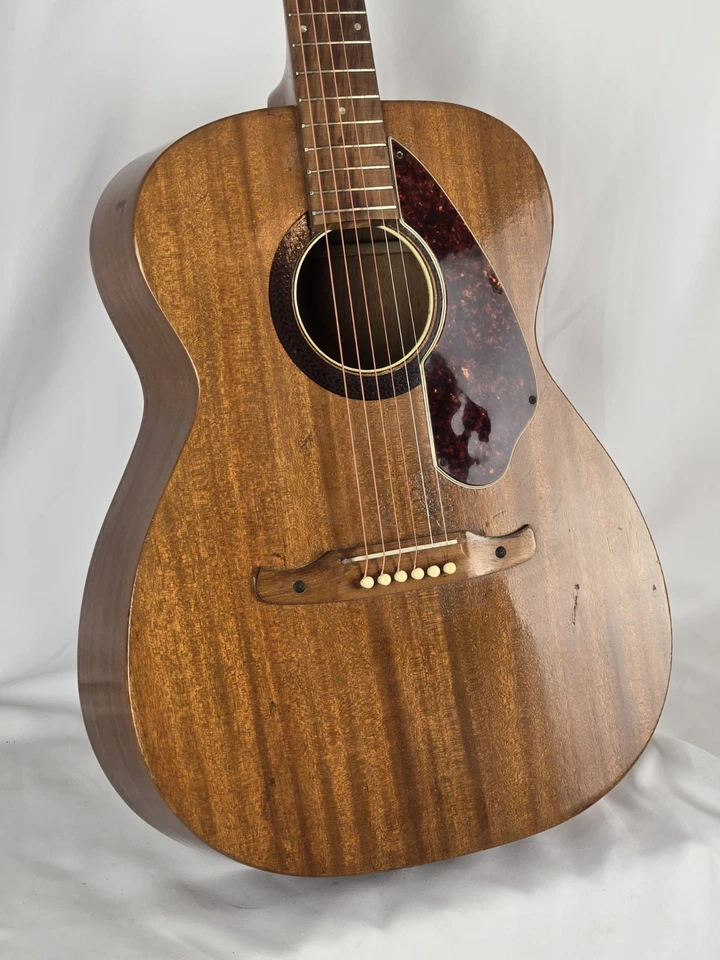 Fender 1030 Harmony H165 Mahogany D-15M Style X-Brace Conversion Acoustic Guitar - Image 3 of 4