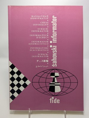 FIDE CHESS INFORMANT Vol.45 of 1988 YUGOSLAVIA ŠAHOVSKI INFORMATOR SCHACH ECHECS