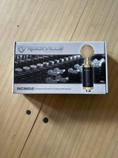 Rockville RCM02 Cardioid Condenser Microphone Large Diaphragm XLR Studio