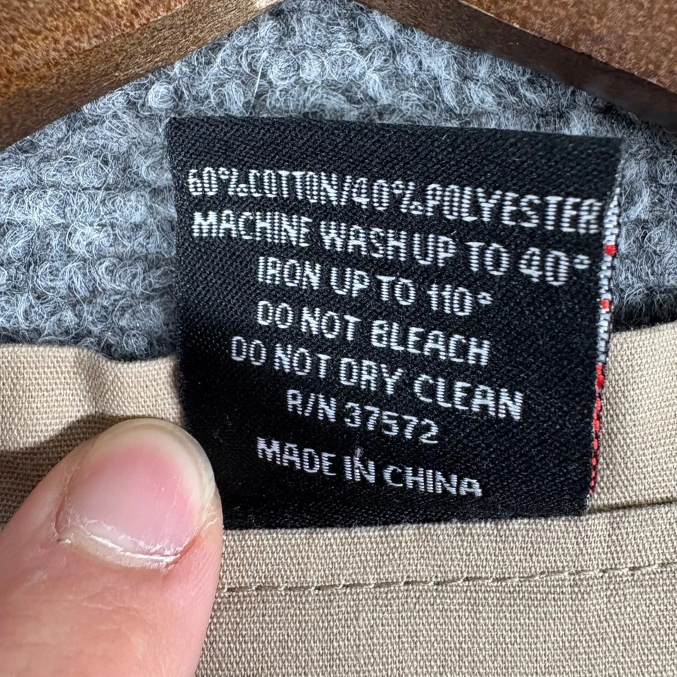 Rothco Combat Tested Since 1953 Workwear Utility Vest Khaki Tan Large L - Image 3 of 4