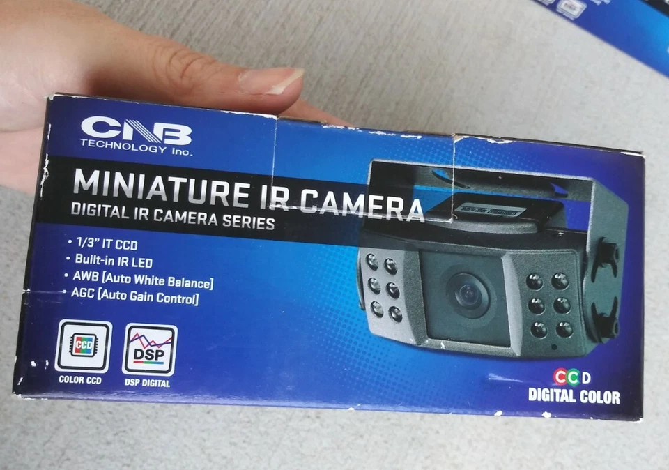 Cámara coche policía asiento trasero tecnología CNB LMP-50S cámara digital color Foto 2 de 4