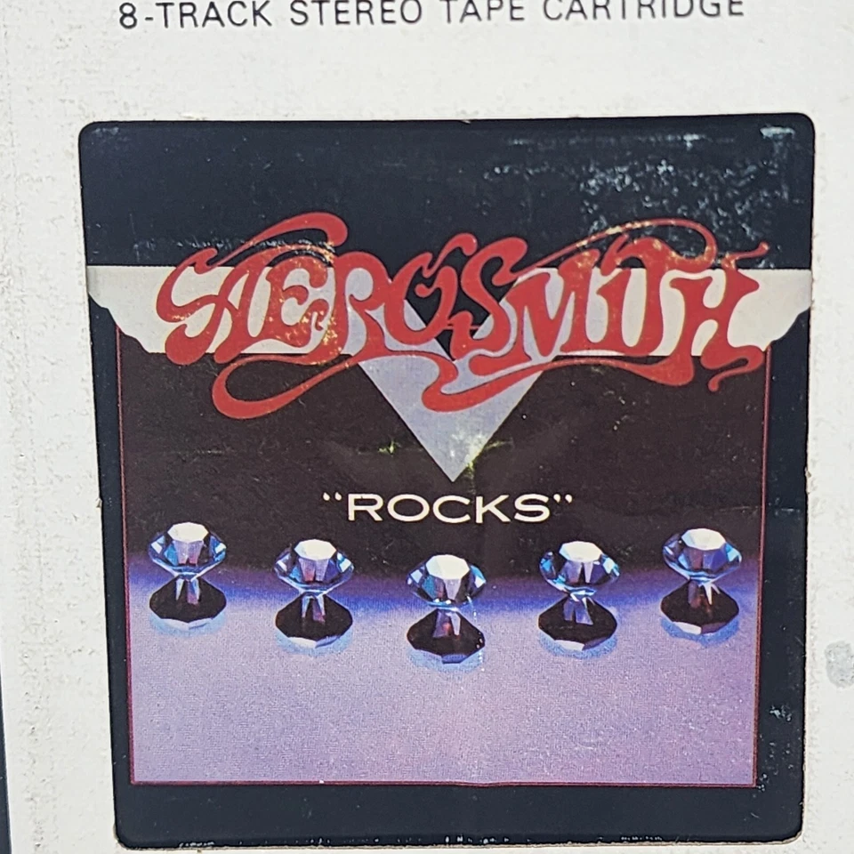 Aerosmith Rocks Album 8-Track Cartridge US VTG 1976 Columbia TC8 Stereo - Image 2 of 4
