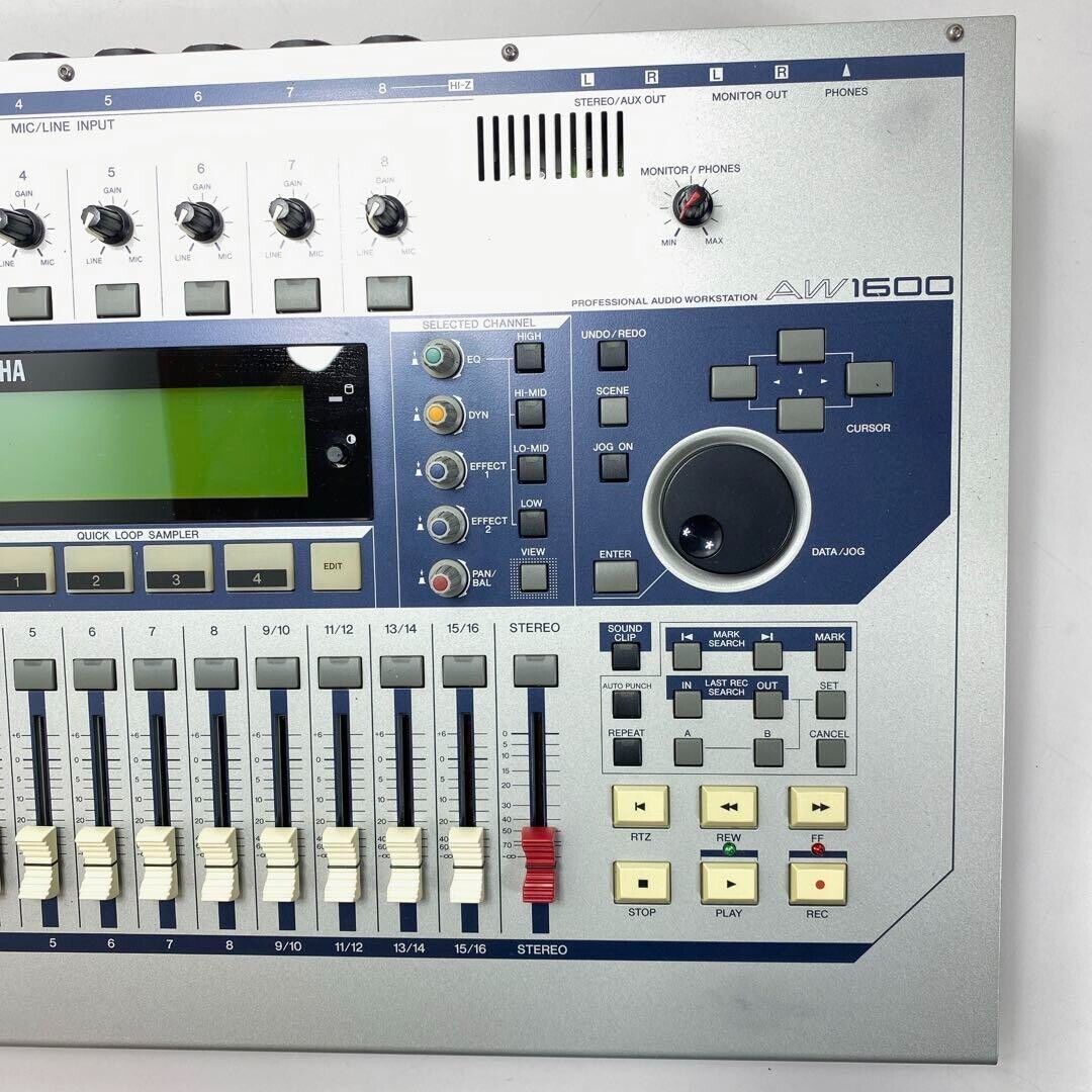Yamaha AW1600 Digital Multi-track Recorder Digital Mixer Yamaha AW1600 Digital Multi-track Recorder Digital Mixer