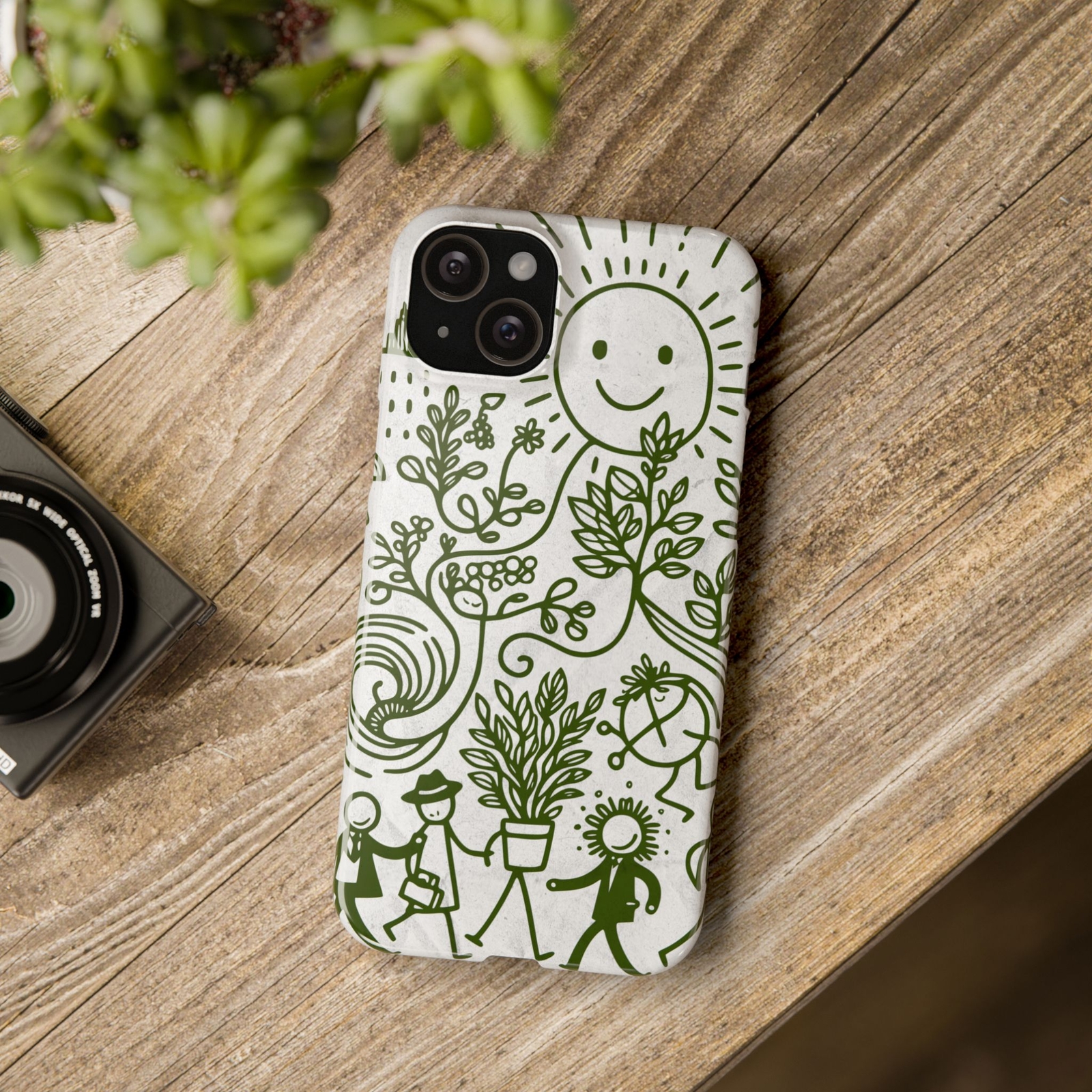iPhone 16, 15, 13 - 11 Slim Case, Samsung Galaxy S23 - S21 Case.-image