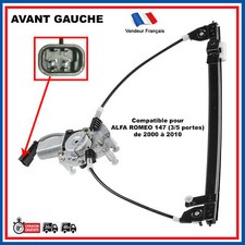 Lève Vitre Electrique AVANT Conducteur prévu  Alfa Romeo 147 JTD JTDM - 45751871