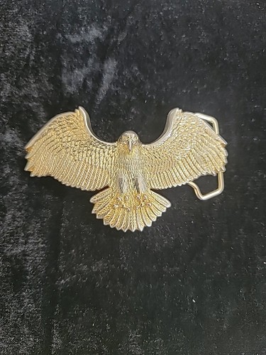 Eagle Solid Brass Belt Buckle