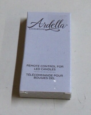 Ardella by Luxury Lite Handheld Candle Remote In Box 1.75'' x 3.75'' x .5''