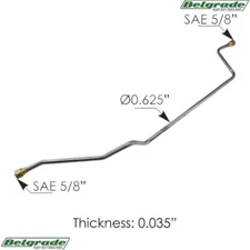 561.75021 Air Compressor Discharge Tube Kenworth T680 & Peterbilt 579 - G88-6021