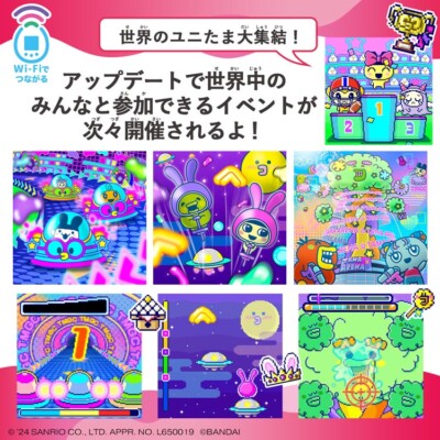 NEW) Tamagotchi Uni Angel Festival in Box BANDAI 2024 Wi-Fi NEW) Tamagotchi Uni Angel Festival in Box BANDAI 2024 Wi-Fi