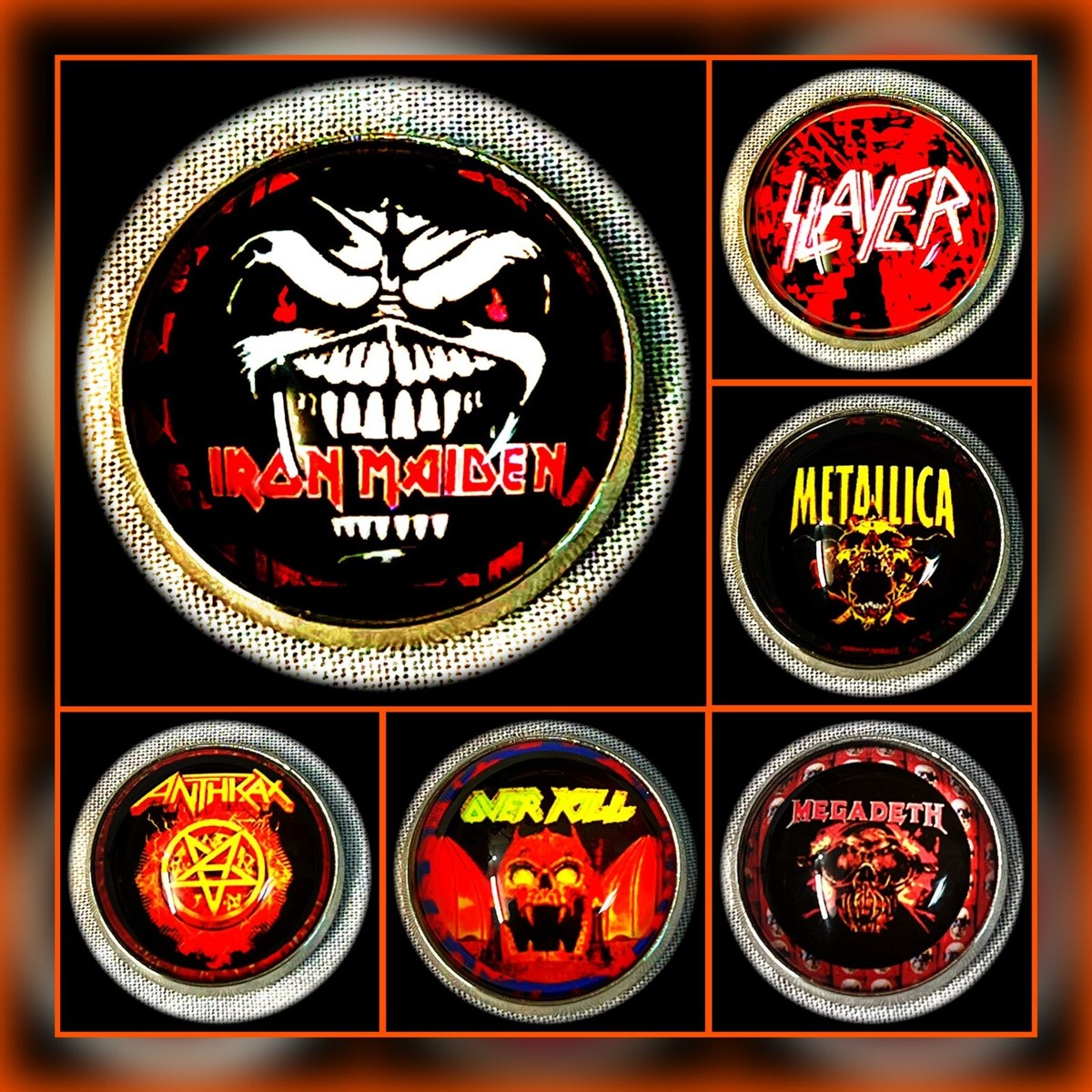 METALMANIA-IRON MAIDEN-METALLICA-MEGADETH-SLAYER-ANTHRAX-OVERKILL 