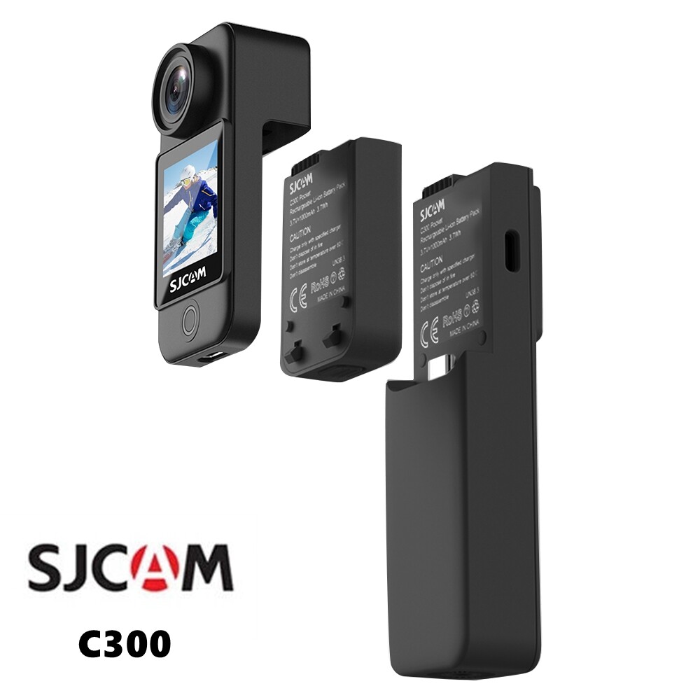 SJCAM C300 4K 30FPS Mini Action Camera WiFi Sports Camera w/Battery Module B9B7