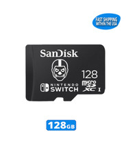 Sandisk 128GB Nintendo Switch MicroSD Card for Switch OLED Switch Switch Lite