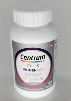 Centrum Minis Women 50+ Multivitamin Multimineral 280 Tabs EXP: 02/26 FREE SHIP