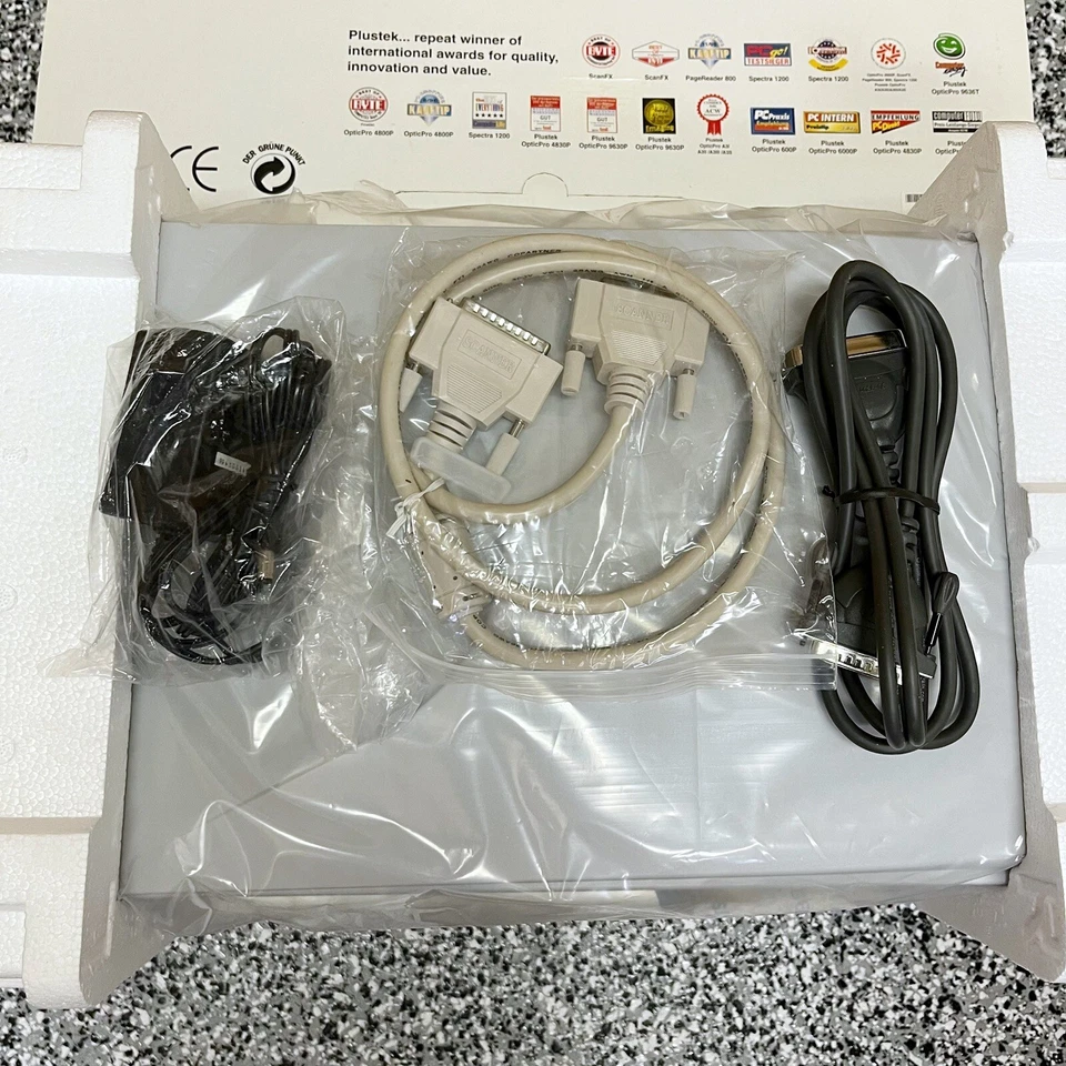 Plustek Opticpro 12000T Flatbed Scanner 36 Bit Open Box - Image 3 of 4