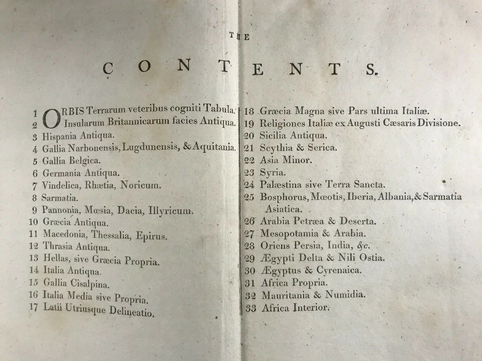 Maps Of Ancient Geography from Christoph Cellarius 33 Copper Plates 1809 - Image 3 of 4