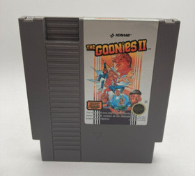 The Goonies II 2 Nintendo NES PAL UKV Used Game Cartridge And Cover