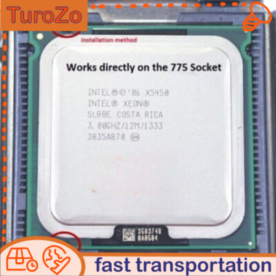 Intel Xeon X5450 quad-core processor compatible LGA775