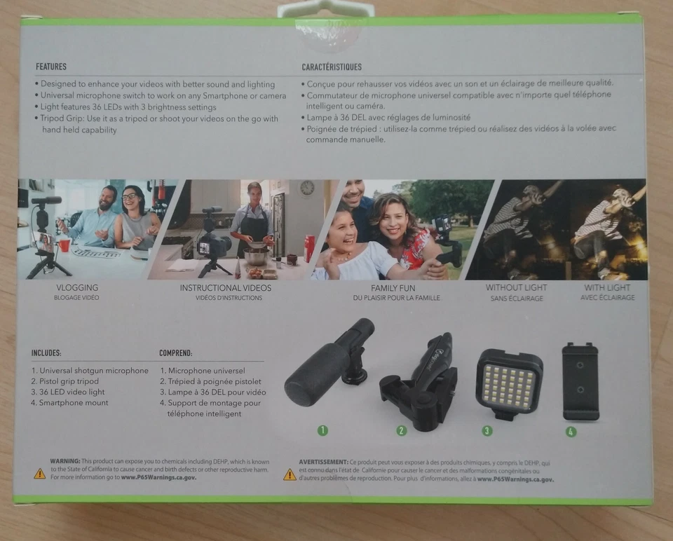 Kit de vlogging Go Viral Digipower Like Me Foto 2 de 2