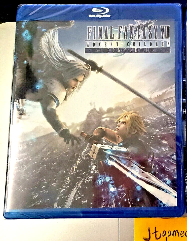 New Sealed Authentic Original / Final Fantasy 7 Advent Children Blu Ray Complete - Image 4 of 4