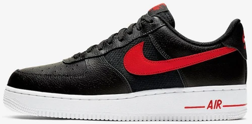 Nike Air Force 1 Low Black Red