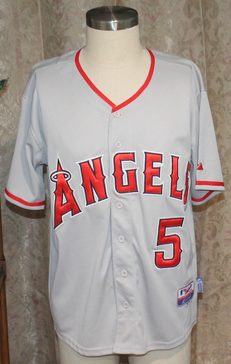 Pujols #5 Los Angeles Angels Majestic Authentic Collection Jersey