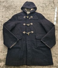 Burberry Dufflecoat Damen Größe 12 Wolle Designer 