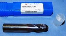 NIAGARA CUTTER Carbide Ball End Mill 0.750  Dia, 1-1/2 LOC 4 Flute 4" OAL AlTiN