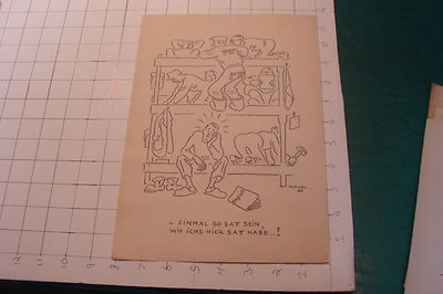 original art: signed Waldl aka Walter 1946 Hofmann-from So Sah ich Mich  #17