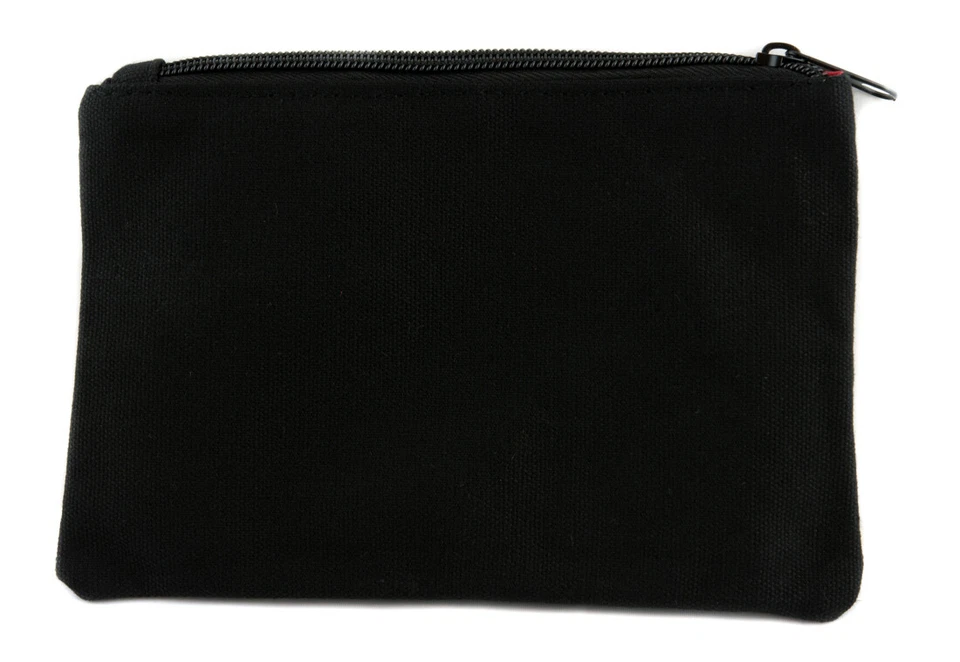 Bolsa de maquillaje cosmético bruja negra y roja bolsa horror Halloween gótico punk emo metal Foto 2 de 3