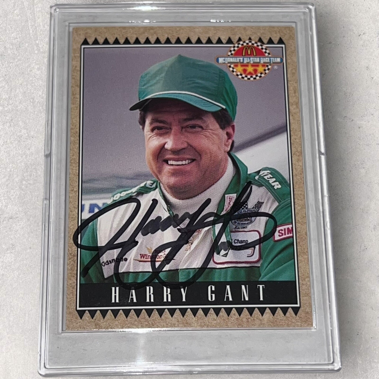 VINTAGE 1992 MAXX MCDONALDS NASCAR signed 36 card SET Earnhardt Allison Kulwicki view 10