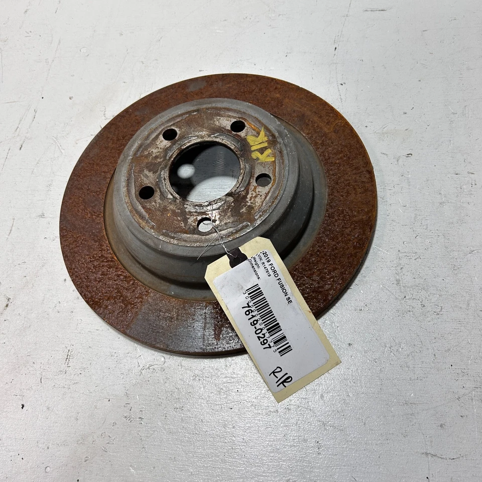 Disco de rotor de freno trasero izquierdo o derecho Ford Fusion 2013-2020 OEM 1 PIEZA Foto 2 de 4