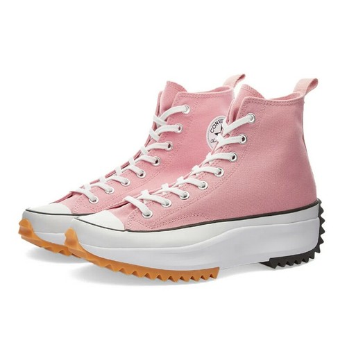 Converse Run Star Hike Hi 168892C Women's Lotus Pink Sneaker Shoe Size 5.5  HS410 194432348882 | eBay