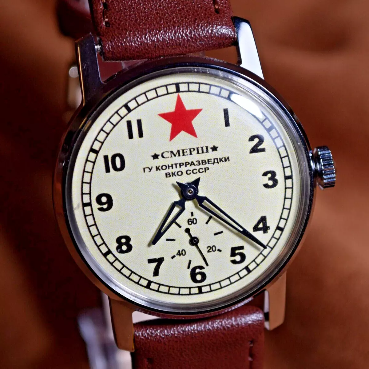 Soviet wristwatch shop
