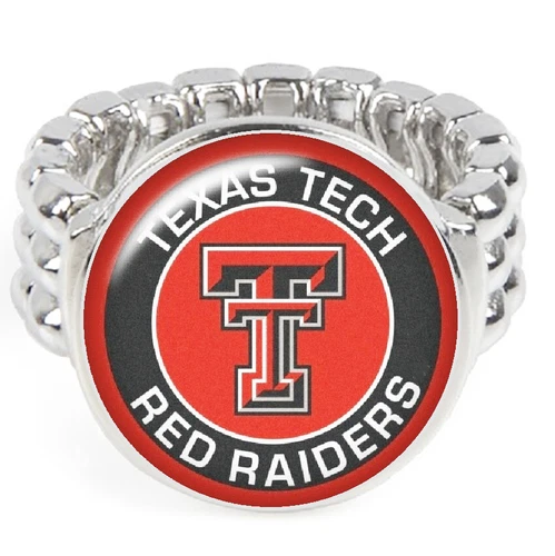 Texas Tech University Red Raiders Mens Womens College Football Ring Fits All D2