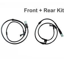 PUEEK New Front + Rear Brake Pad Wear Sensor Kit for BMW E70 E71 X5 2007 - 2010