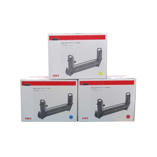 3 x OKI Drum Type C4 CMY 41962805 41962806 41962807 f. C7100 7300 7350 7500, OVP