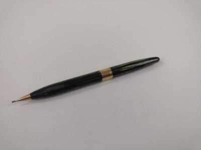 Vintage Sheaffer Triumph Mechanical Pencil - Green with Gold Color Band